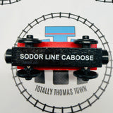 Sodor Line Caboose #4 (Learning Curve) Wooden - Used