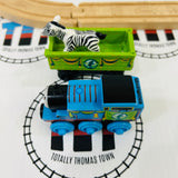Thomas Wood (2018) Animal Park Set Complete with Trains (Painted Mattel) Used- Thomas Brand