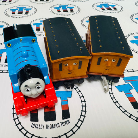 Thomas with Annie and Clarabel Used - Trackmaster Revolution