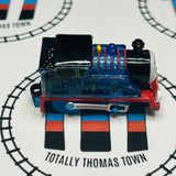 Clear Glitter Thomas Eyes Left Peeling Stickers Capsule Plarail Wind Up - Used