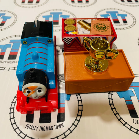 Trophy Thomas with Moving Trophy (2013) Good Condition Used - Trackmaster Revolution