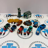 Capsule Plarail Wind-Up and Pull Along Broken Pieces, Missing Pieces, Missing Stickers Fair Condition/Glued Value Pack #3 - Used