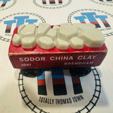 Red China Clay Car (Learning Curve 2000) Rare Fair Condition Wooden - Used