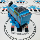 Thomas - Snow Covered Thomas with Plow (Learning Curve) Very Good Condition Wooden - Used