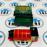 Victor (2009 Mattel) Noisy Fair Condition with Cars Used - Trackmaster