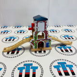Sodor Clock Tower with Talking & Sounds #2 Good Condition Wooden Rare - Used