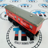 Sodor Mail Car #2 (Learning Curve 1996) Rare Chipping Paint Wooden - Used