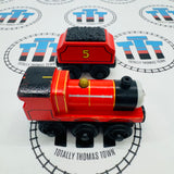 James & Tender (Mattel) Fair Condition Marked Wooden - Used