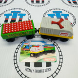 Fog Horn Cars with Card (Learning Curve) Good Condition Wooden - Used