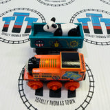 Big World Adventures Set with Nia, Isla & Cargo Car (Modified Layout/Faded Track) Thomas Wood Mattel - Used