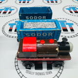 Bertram with Scrap Cars (Learning Curve 2000) Poor Condition Wooden - Used