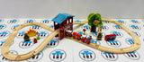 Fire & Rescue Train Set BIGJIGS Rail Wooden - New in Box