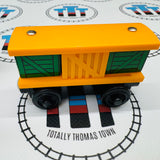 Box Car Yellow (Learning Curve) Good Condition Wooden - Used