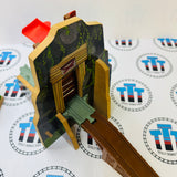 Treasure at the Mine Station with Crane & Cargo #1 Loose Door Doesn’t Stay Up Wooden - Used