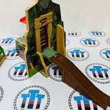 Treasure at the Mine Station with Crane & Cargo #1 Loose Door Doesn’t Stay Up Wooden - Used