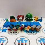 Capsule Plarail Set #2 See Notes - 58 Pieces Used