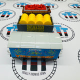 Sodor Fireworks Cargo Cars Used - Trackmaster