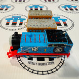 Blue Team Thomas Ripping Stickers (2013) Fair Condition Used - Trackmaster