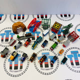 Capsule Plarail Wind-Up and Pull Along Broken Pieces, Missing Pieces, Missing Stickers Fair Condition/Glued Value Pack #4 - Used