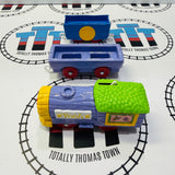 Winnie the Pooh Fun Fair Train Set Vintage (Missing Figures/Tunnel) Used - TOMY