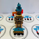 Misty Island Crane with Cargo Car #2 Wooden - Used