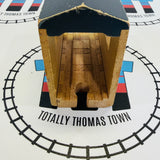 Wharf Tunnel #2 Chipped Track Poor Condition Wooden - Used