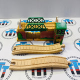 Lifting Bridge with Ascending Track #4 Clickity Clack Wooden - Used
