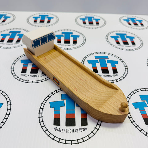 BRIO 33385 Vintage Barge Small Marks Wooden - Used