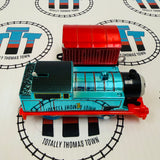 Celebration Metallic Thomas and Car (2013 Mattel) Fair Condition Used - Trackmaster Revolution