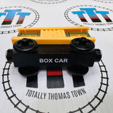 Barnes and Noble Box Car (Learning Curve 2003) Rare Good Condition Wooden - Used