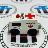 Rescue Hospital with Ambulance (2002) Fair Condition #3 Wooden - Used