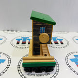 Sodor Log Loader with Log Car (1996) and 3 Logs #2 Good Condition Wooden - Used