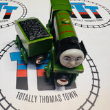 Big City Engine #3 (Learning Curve 2002) Fair Condition Chipping Paint Wooden - Used