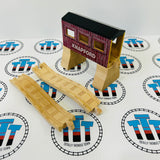 Knapford Covered Bridge Tunnel with Track Good Condition Wooden - Used