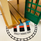 Tidmouth Sheds Roundhouse #1 Chipped Track/Turntable No Rails Wooden - Used