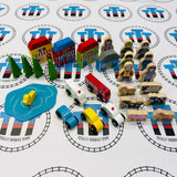 Trackside Accessory/Expansion Set BIGJIGS Rail Wooden - New in Box