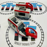 BRIO 33505 Travel Train #1 Broken Roof Does not stay on Wooden - Used