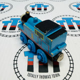Thomas #12 (Learning Curve 1997) Discoloured Face Fair Condition Wooden - Used