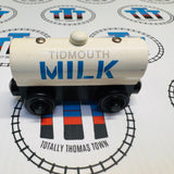 Tidmouth Milk Tanker (Learning Curve 2001) Good Condition Wooden - Used