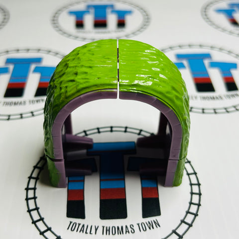 Green & Purple Tunnel All Engines Go Capsule Plarail - Used