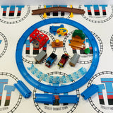 Capsule Plarail Set #6 See Notes - 48 Pieces Used