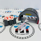 Harold’s Hangar & Helipad with Fair Condition Harold Trackmaster - Used