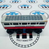 Knapford Express Coach #1 (Learning Curve 1997) Rare Fair Condition Chipping Paint Wooden - Used