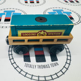 Misty Island Logging Station Cargo Car with Cargo Wooden - Used