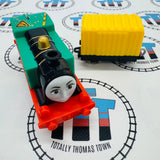 Construction Gina with Box Car (2013 Mattel) Good Condition Used - Trackmaster Revolution