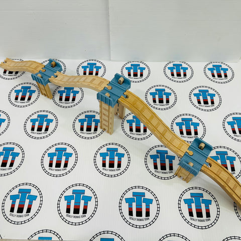 Build-It-Higher Riser Track Pack Thomas Brand Wooden - Used