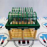 Knapford Station #2 with Microphone with Lights and Sound (Smudged Text) Wooden - Used