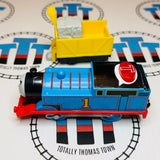 Talking Thomas and Yellow Car (2019 Mattel) Good Condition Used - Trackmaster Revolution