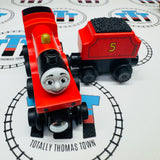 James and Tender (2020 Mattel) Good Condition Wooden - Used