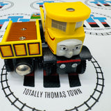 Isabella & Trailer with Card (Learning Curve 2003) Good Condition Wooden - Used